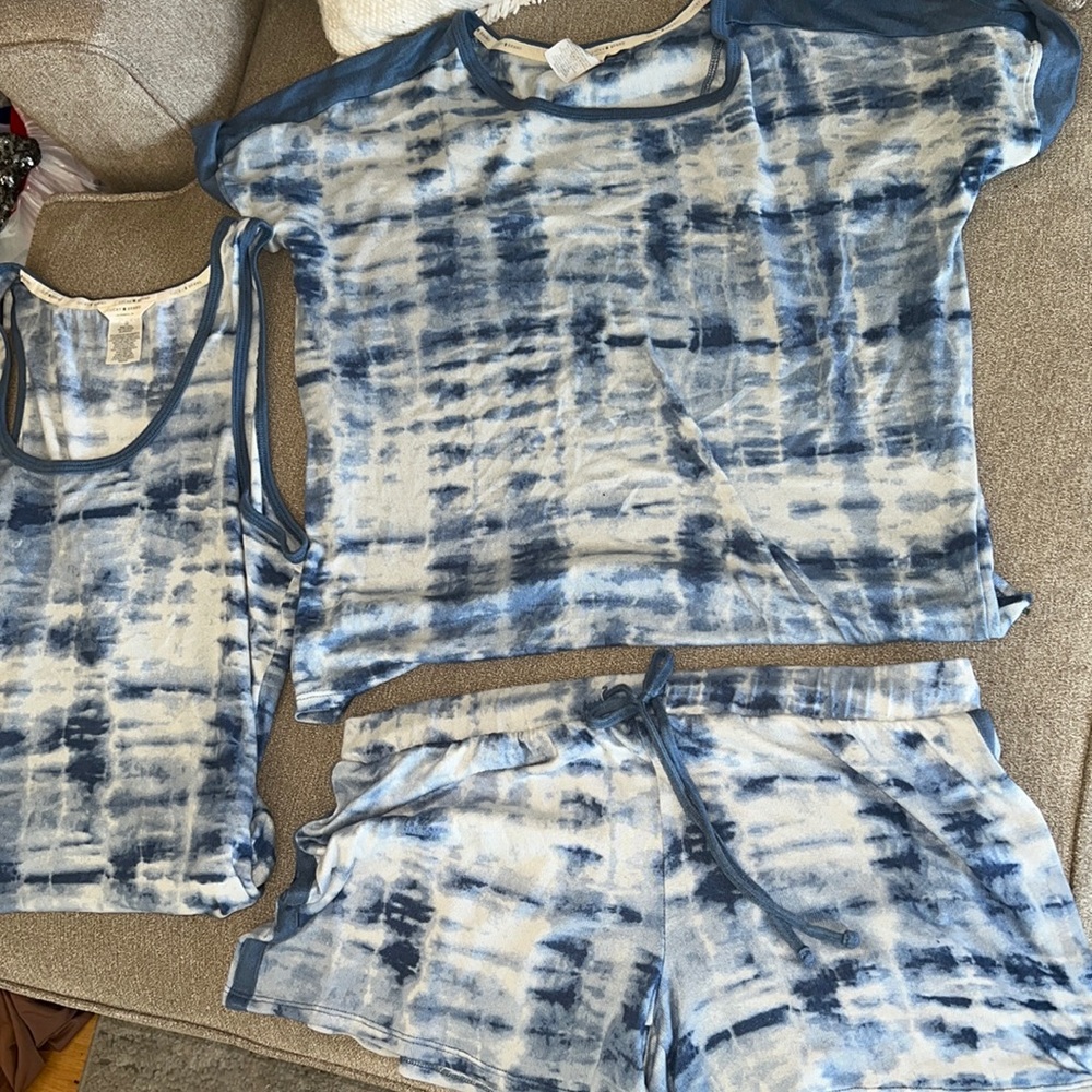 Periwinkle Lucky Brand Pajama Set